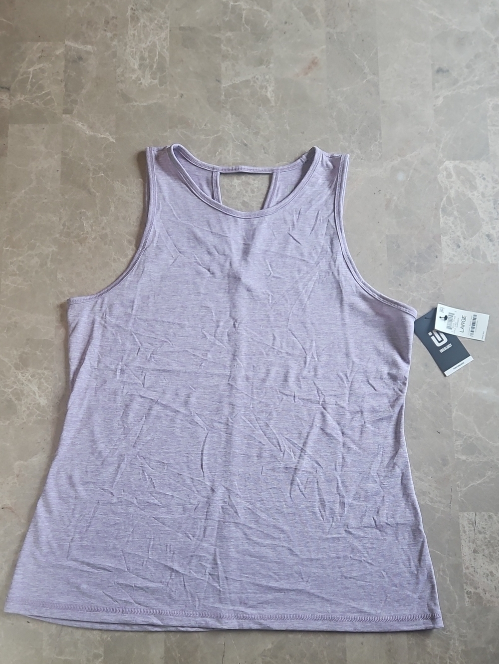 Ideology Light Purple Women's Tank Top - Size Large